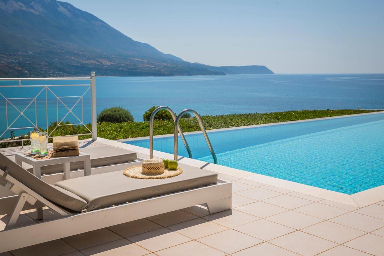Villa Thalassa Kefaloniaprivatevillas Trapezaki  Buitenkant foto